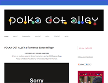 Tablet Screenshot of polkadotalley.com
